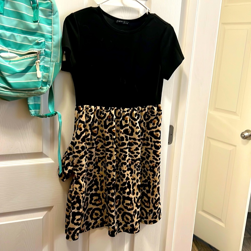 Leopard Print Shein Dress